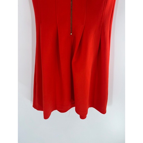Women's Metaphor Red Short Sleeve Scuba Dress Size XS - Picture 6 of 6